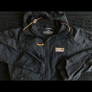 Black Lightweight Nylon Quarter Zip Hoodie